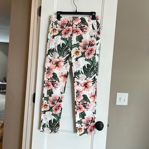 Zara Basic - Hawaiian print pants! Sz 4